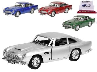 Obrázek z Kinsmart Aston Martin DB5 12,5cm kov, zpětný chod, 4dr (12) 